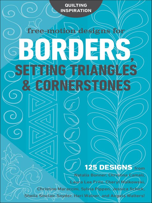 Title details for Free-Motion Designs for Borders by Natalia Bonner - Wait list